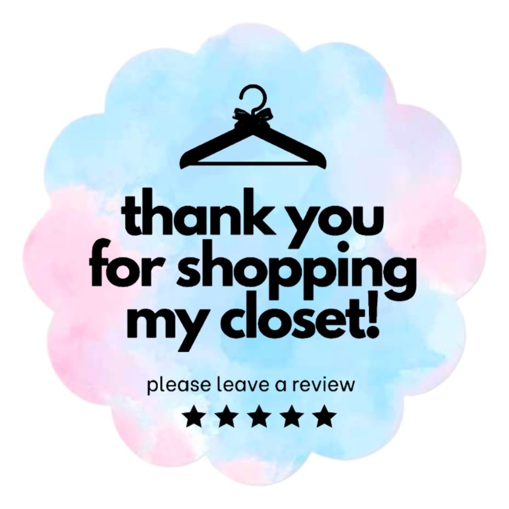 Thank you for shopping my closet sticker label New shipping supplies - Picture 14 of 15